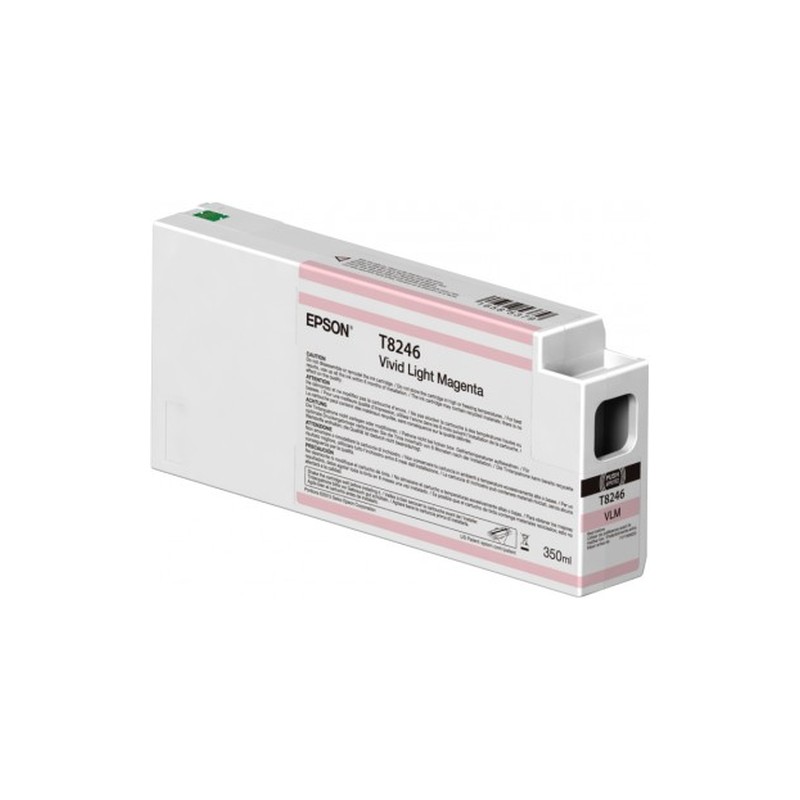 Cartucho De Tinta Epson T8246 Vivid Light Magenta 350ml UltraChrome HDX/HD P6000 P8000 P7000 P9000
