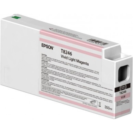 Cartucho De Tinta Epson T8246 Vivid Light Magenta 350ml UltraChrome HDX/HD P6000 P8000 P7000 P9000