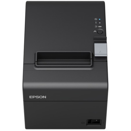 Impresora Epson TM-T20III-02 POS Termica De Recibos 203dpi USB Serial Ethernet Negra Autocortador
