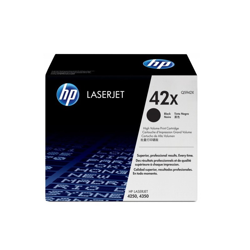 Toner HP 42X Negro 20.000 Paginas Q5942X Original