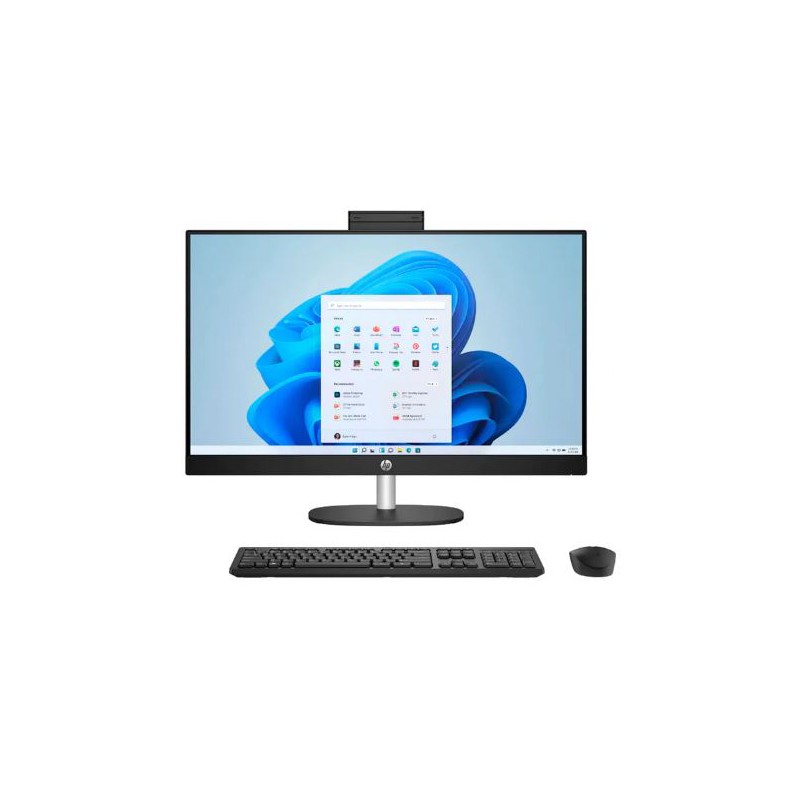 All In One HP 24-CR0007LA AMD Ryzen5 7520U 8GB 512GB SSD 23.8" FreeDos Negro