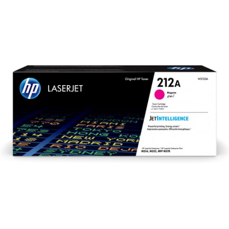 Toner HP 212A Magenta 4.500 Paginas W2123A Original