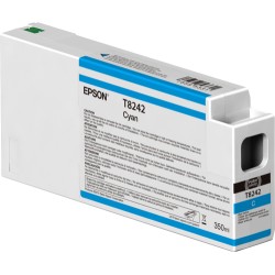Cartucho De Tinta Epson T8242 Cyan 350ml UltraChrome HDX/HD P6000 P8000 P7000 P9000