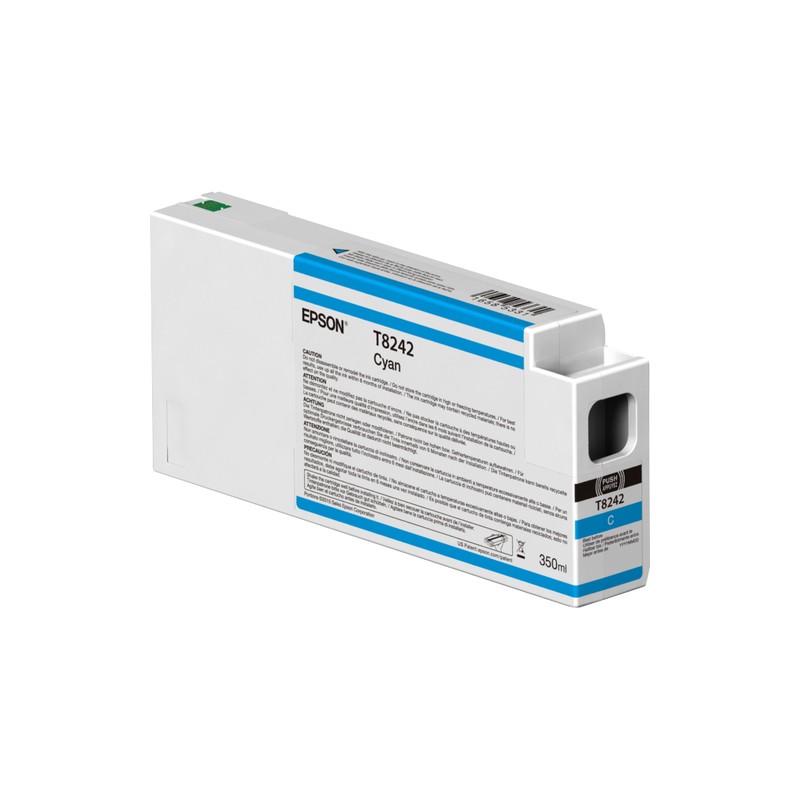 Cartucho De Tinta Epson T8242 Cyan 350ml UltraChrome HDX/HD P6000 P8000 P7000 P9000