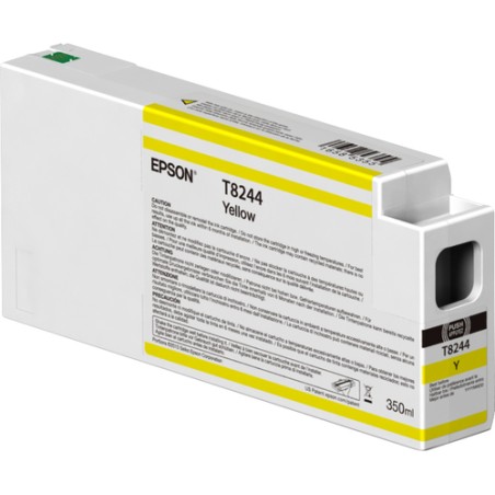 Cartucho De Tinta Epson T8244 Yellow 350ml UltraChrome HDX/HD P6000 P8000 P7000 P9000