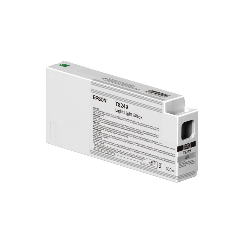 Cartucho De Tinta Epson T8249 Light Light Black 350ml UltraChrome HDX/HD P6000 P8000 P7000 P9000