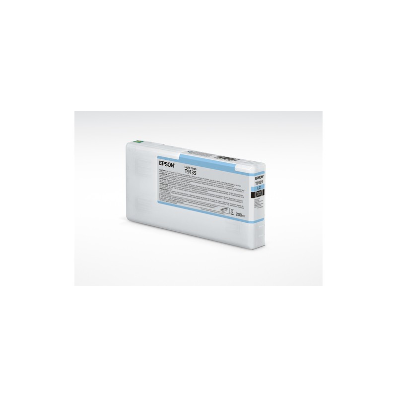 Cartucho De Tinta Epson T9135 Light Cyan Ultrachrome HDX 200ml SureColor P5000