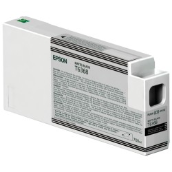 Cartucho De Tinta Epson T6368 Matte Black 700ml UltraChrome HDR Plotter Stylus Pro 9700