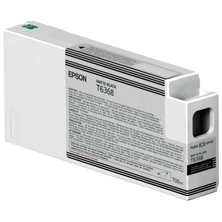 Cartucho De Tinta Epson T6368 Matte Black 700ml UltraChrome HDR Plotter Stylus Pro 9700