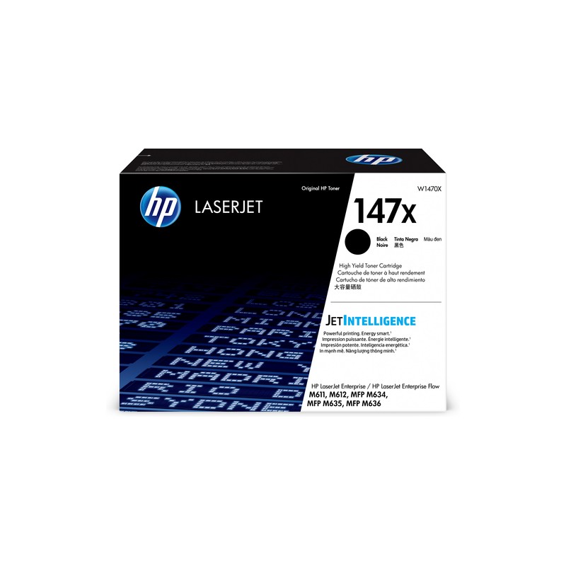 Toner HP 147X Negro 25.200 Paginas W1470X Original