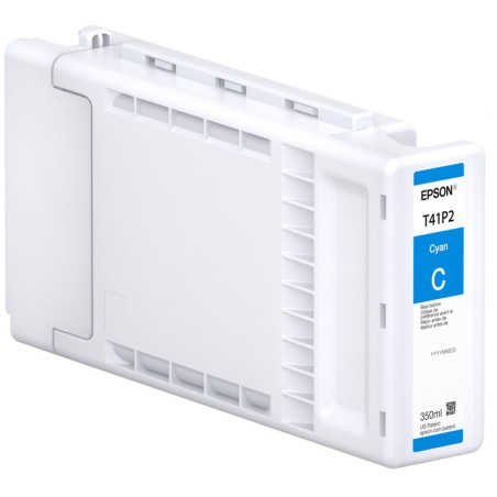 Cartucho De Tinta Epson Epson T41P2 Cyan 350ml UltraChrome XD2 SureColor T5475 T5470M
