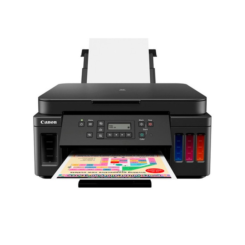 Impresora Canon Pixma G6010 WiFi Multifuncional Tanque Tinta Duplex USB