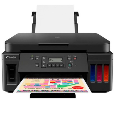 Impresora Canon Pixma G6010 WiFi Multifuncional Tanque Tinta Duplex USB
