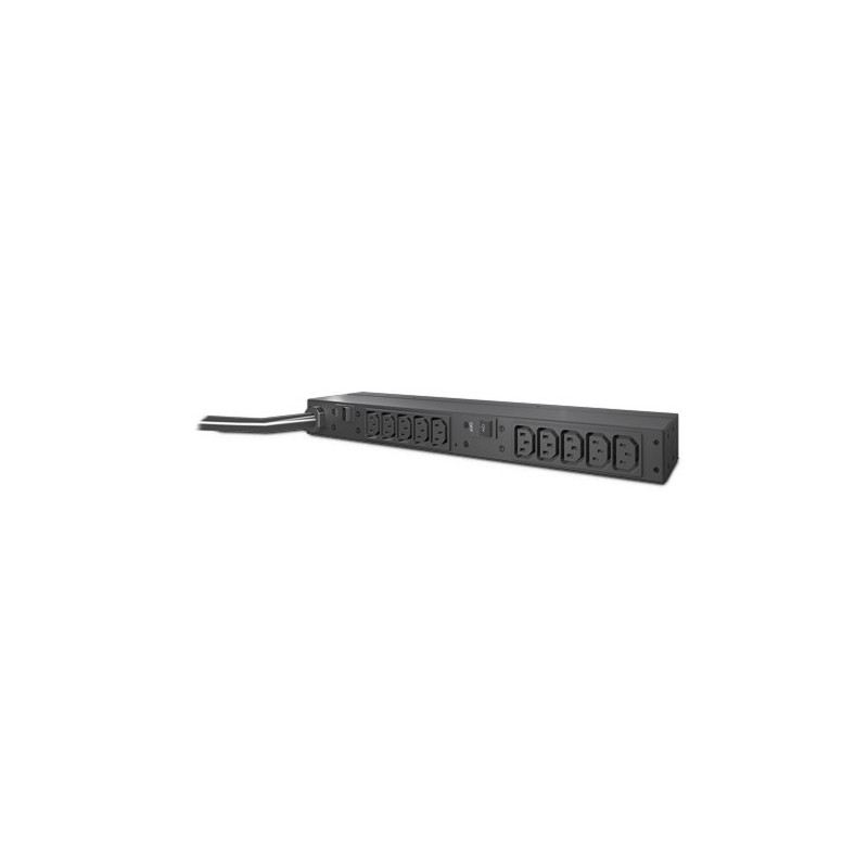 PDU APC AP9571A Basica 1U 30A 208v 10 Tomas Salida C13 Rack