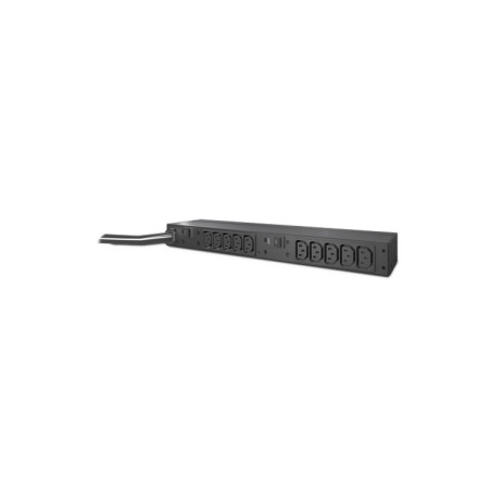 PDU APC AP9571A Basica 1U 30A 208v 10 Tomas Salida C13 Rack