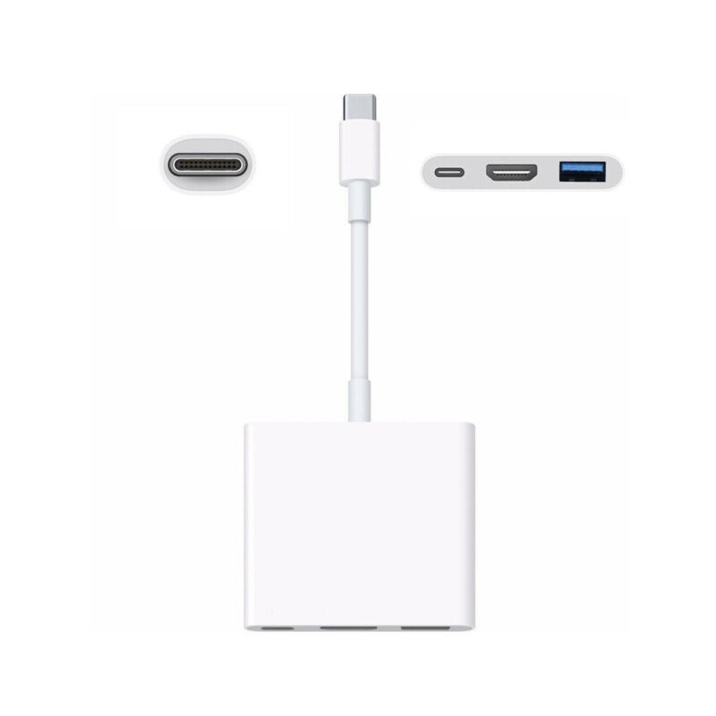 Adaptador Multipuerto Apple USB-C Digital HDMI USB MUF82AM/A