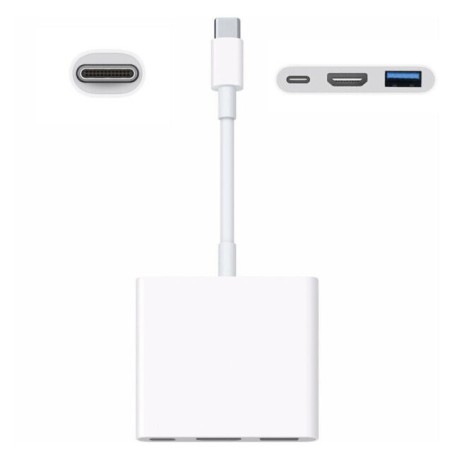 Adaptador Multipuerto Apple USB-C Digital HDMI USB MUF82AM/A