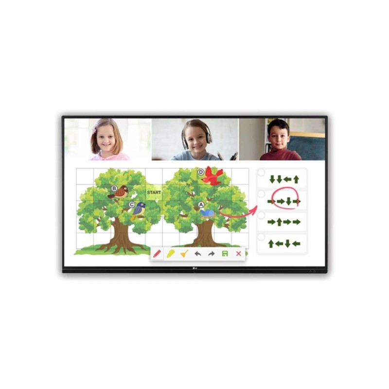 Monitor Industrial Pantalla Interactiva LG 86" Pulgadas 16x7 4K Tactil 390nits