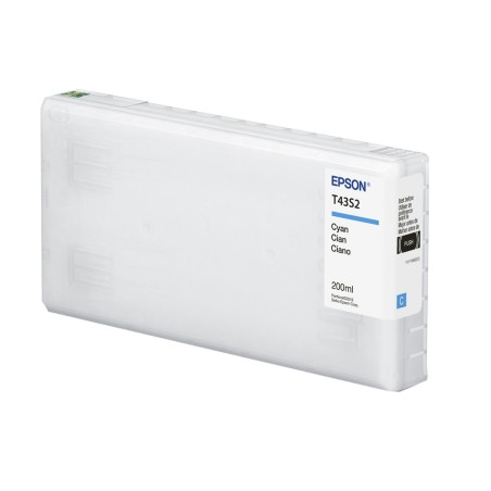 Cartucho De Tinta Epson T43S2 Cyan 200ml UltraChrome D6r-S SureLab D870