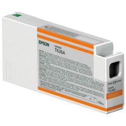 Cartucho De Tinta Epson T636A Orange 700ml UltraChrome HDR Plotter Stylus Pro 9700