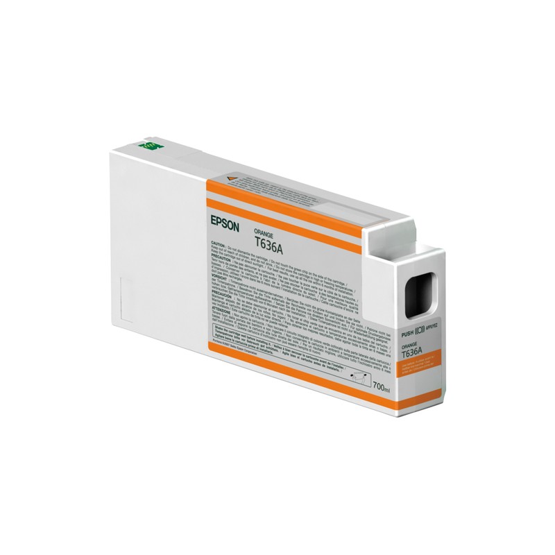 Cartucho De Tinta Epson T636A Orange 700ml UltraChrome HDR Plotter Stylus Pro 9700
