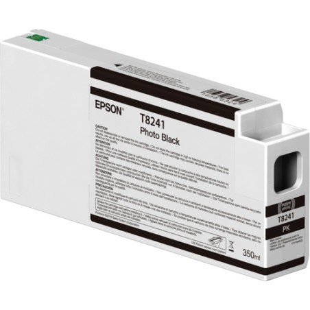 Cartucho De Tinta Epson T8241 Photo Black 350ml UltraChrome HDX/HD P6000 P8000 P7000 P9000
