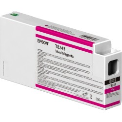 Cartucho De Tinta Epson T8243 Vivid Magenta 350ml UltraChrome HDX/HD P6000 P8000 P7000 P9000
