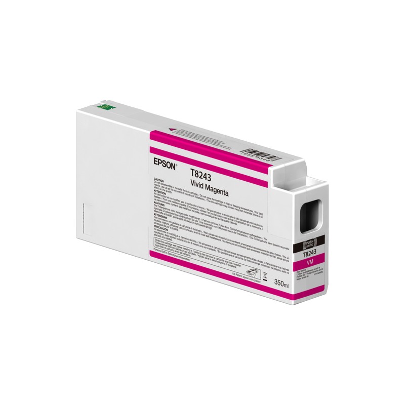 Cartucho De Tinta Epson T8243 Vivid Magenta 350ml UltraChrome HDX/HD P6000 P8000 P7000 P9000