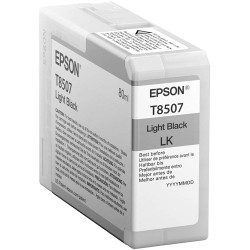 Cartucho De Tinta Epson T8507 Light Black 80ml SureColor P800