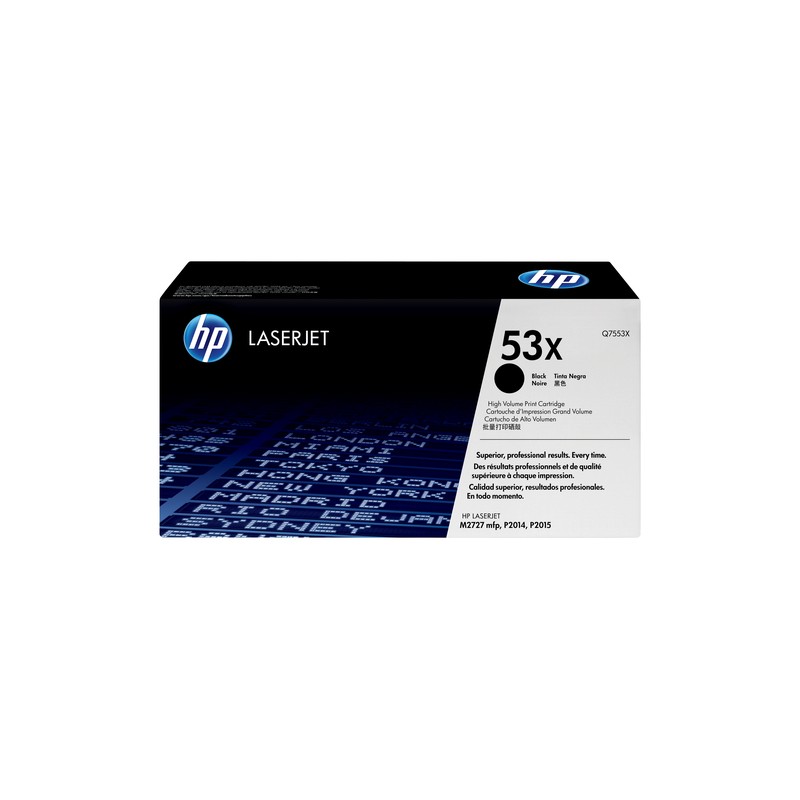 Toner HP 53X Negro 7.000 Paginas Q7553X Original