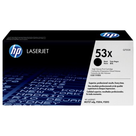 Toner HP 53X Negro 7.000 Paginas Q7553X Original