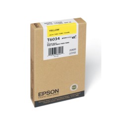 Cartucho De Tinta Epson T6034 Yellow 220ml UltraChrome K3 Stylus Pro 7800/9800/7880/9880