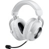 Diadema Audifonos Logitech PRO X 2 Lightspeed Inalambrico Con Microfono Gaming Blanco