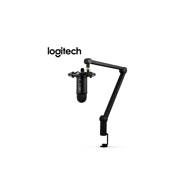 Microfono Logitech YetiCaster Azul Negro USB 988-000514