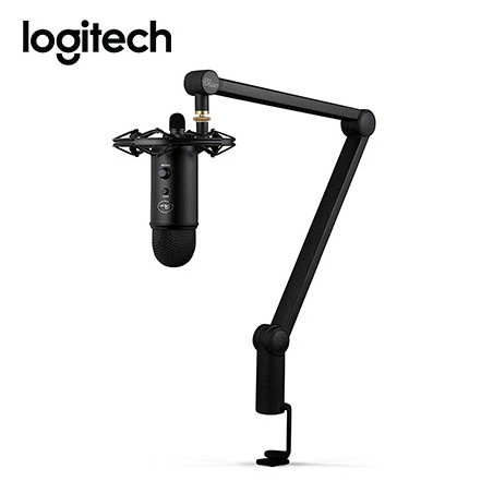 Microfono Logitech YetiCaster Azul Negro USB 988-000514