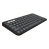 Teclado Logitech K380 NEGRO PEBBLE KEYS