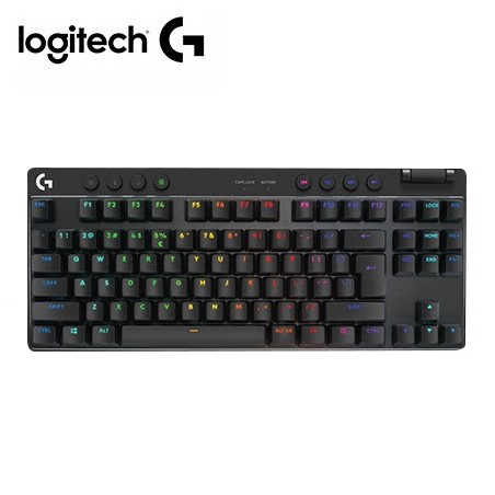 Teclado Logitech G Pro X TKL Inalambrico LightSpeed Negro Gamer Ingles