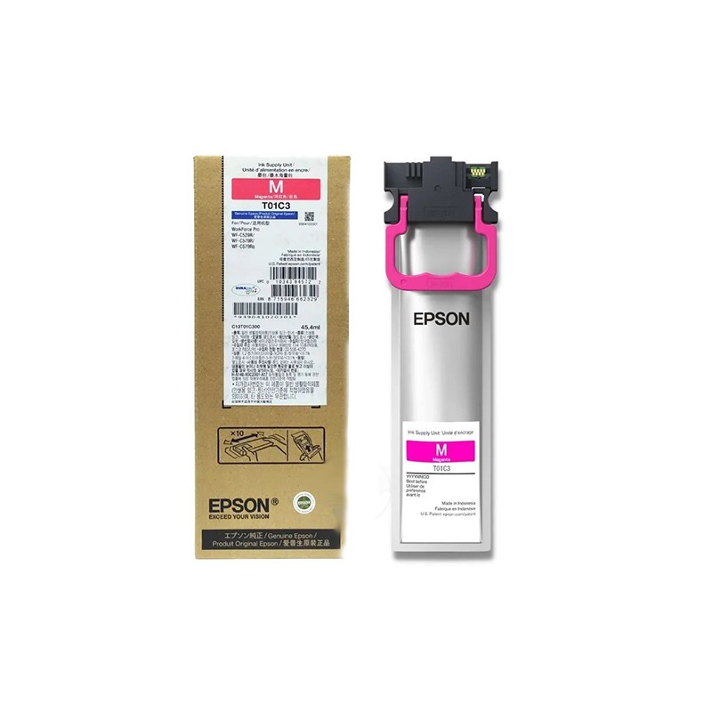 Bolsa De Tinta Epson T01C3 Magenta 5.000 Paginas WF-C579R WF-C529R