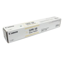 Toner Canon GPR-58 Yellow 18.000 Impresiones ImageRUNNER DX C257/357