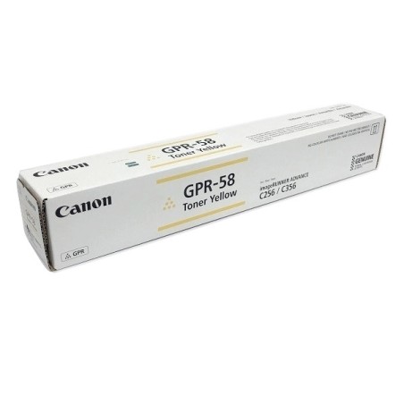 Toner Canon GPR-58 Yellow 18.000 Impresiones ImageRUNNER DX C257/357