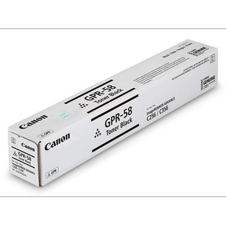 Toner Canon GPR-58 Black 23.000 Impresiones ImageRUNNER DX C257/357