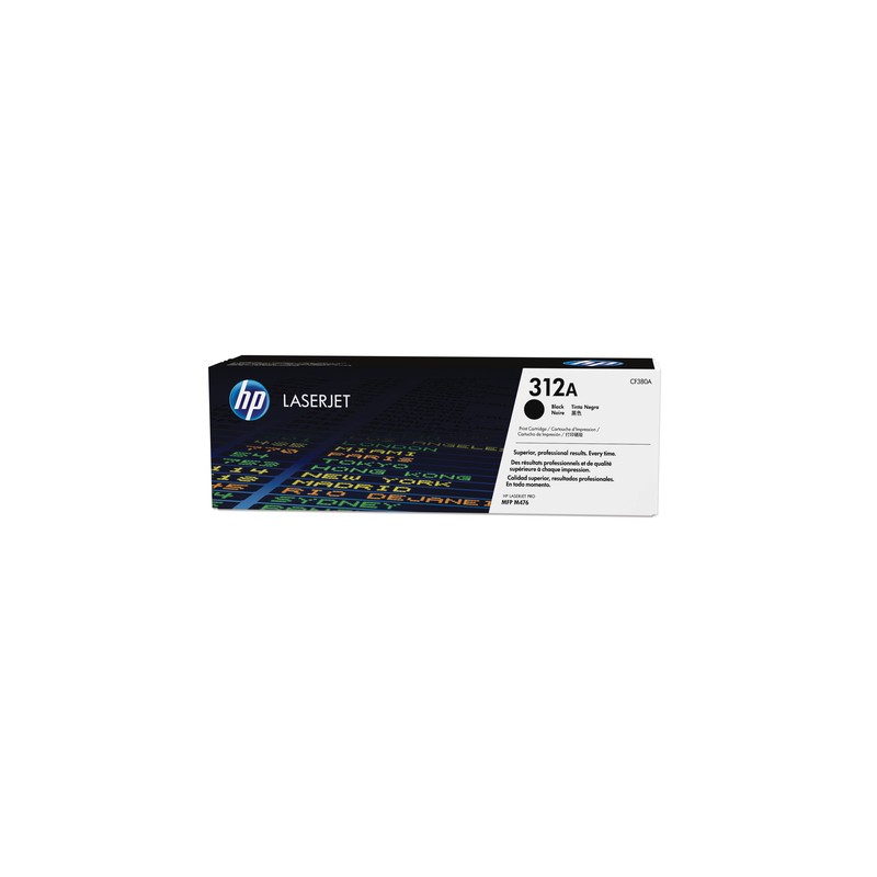 Toner HP 312A Negro 2.280 Paginas CF380A Original