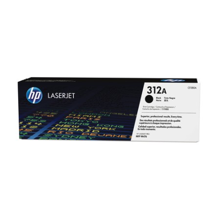 Toner HP 312A Negro 2.280 Paginas CF380A Original