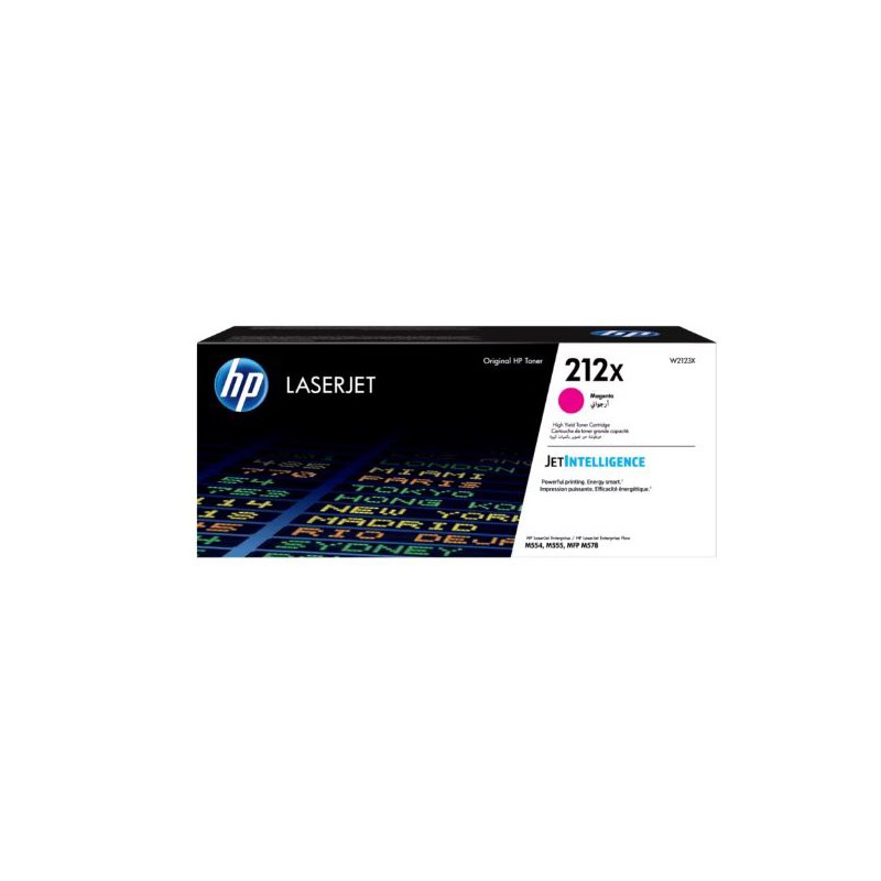 Toner HP 212X Magenta 10.000 Paginas W2123X Original