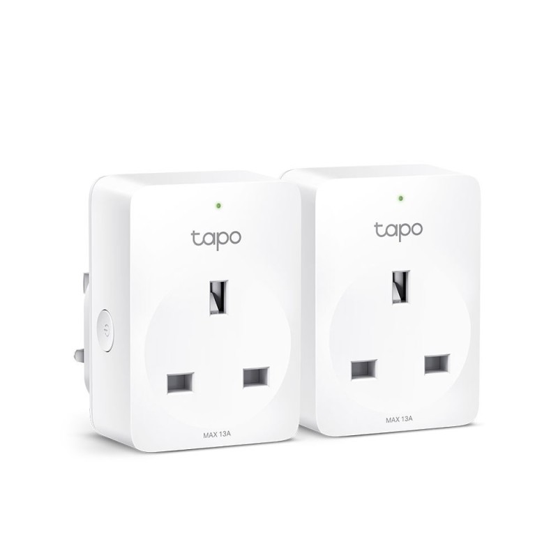 Mini Enchufe Inteligente Tp-Link Tapo P100 Kit x 2 WiFi Bluetooth