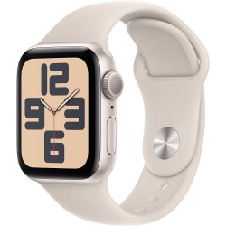Apple Watch SE GPS 40mm Caja Aluminio Correa Deportiva Blanco Estrella