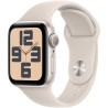 Apple Watch SE GPS 40mm Caja Aluminio Correa Deportiva Blanco Estrella