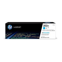Toner HP 202X Cyan 2.500 Paginas CF501X Original