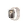 Apple Watch Serie 9 GPS 45mm Caja Aluminio y Correa Deportiva Blanco Estrella