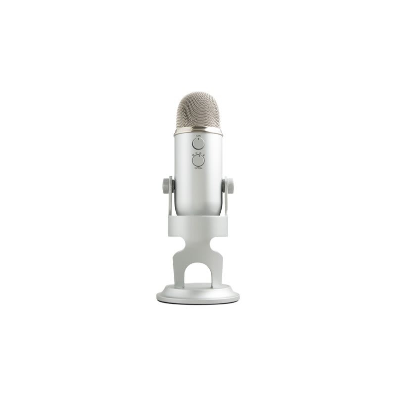 Microfono Logitech Yeti USB Silver